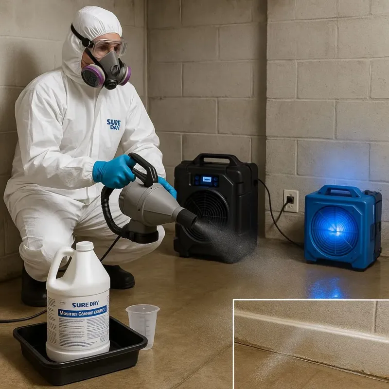Sanitization and Odor Removal process in Deale, MD